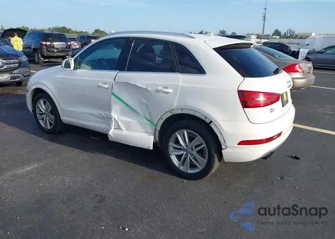 2015 Audi Q3 2.0T Prestige z USA, uszkodzony, nr VIN WA1FFCFS3FR010149